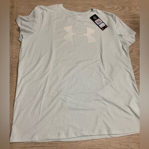 Under Armour Blue Short Sleeve Tee Moisture-Wicking Performance